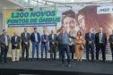 Trinta municípios paranaenses vão receber 1.200 novos abrigos de pontos de ônibus adquiridos pelo Governo do Estado por meio da Agência de Assuntos Metropolitanos do Paraná (Amep). O anúncio foi feito nesta terça-feira (22) pelo governador em exercício Darci Piana e envolve investimentos de R$ 7,4 milhões do orçamento estadual e de outros R$ 3,1 milhões de emendas indicadas por deputados estaduais.