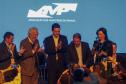 Governador destaca parceria com municípios na posse da nova diretoria da AMP Foto: Geraldo Bubniak/AEN