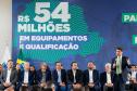 O governador em exercício, Darci Piana, anuncia um pacote de investimentos de R$ 54 milhões destinado à modernização da Rede Sine/PR e à ampliação da oferta de cursos de qualificação profissional em 311 municípios do Estado.