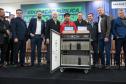 O governador em exercício Darci Piana participa nesta terça-feira (1), da entrega de 25.040 tablets para escolas da rede estadual