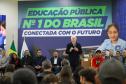 O governador em exercício Darci Piana participa nesta terça-feira (1), da entrega de 25.040 tablets para escolas da rede estadual