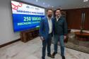 O governador Carlos Massa Ratinho Junior e o Secretario da Educacao, Roni Miranda anunciam nesta segunda-feira (4) o Lançamento da segunda edicao do Programa Ganhando o Mundo Professor