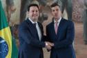 Ratinho Junior recebe Santiago Peña para debater novas oportunidades entre Paraná e Paraguai