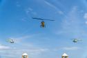 Com cinco novos helicópteros, Paraná tem a maior frota aérea da história da segurança pública