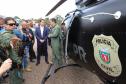 Com cinco novos helicópteros, Paraná tem a maior frota aérea da história da segurança pública
