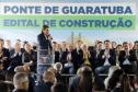 73% finalizada: relembre os principais passos da construção da Ponte de Guaratuba
