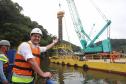 73% finalizada: relembre os principais passos da construção da Ponte de Guaratuba