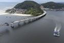 Com grande avanço no trecho estaiado, Ponte de Guaratuba chega a 85% de execução 