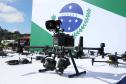 Ratinho Junior entrega 243 drones para monitoramento aéreo das forças de segurança do Paraná