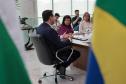 O governador Carlos Massa Ratinho Junior recebe nesta segunda-feira (23) representantes do Grupo Mulheres do Brasil.