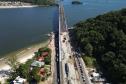 Ponte de Guaratuba já está 100% pavimentada e começa a ganhar iluminação final