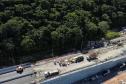 Ponte de Guaratuba já está 100% pavimentada e começa a ganhar iluminação final