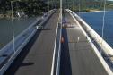 Ponte de Guaratuba já está 100% pavimentada e começa a ganhar iluminação final