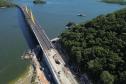 Ponte de Guaratuba já está 100% pavimentada e começa a ganhar iluminação final