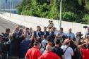 “Perseverança venceu o impossível”, diz Ratinho Junior na inauguração da Ponte de Guaratuba