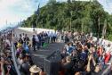 “Perseverança venceu o impossível”, diz Ratinho Junior na inauguração da Ponte de Guaratuba