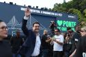 Governador Ratinho Junior inaugura a Ponte de Guaratuba, antigo sonho dos paranaenses