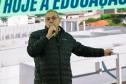 O governador Carlos Massa Ratinho Junior e o secretário da Educação, Roni Miranda, assinam nesta quarta-feira (24), o contrato do programa Mais Escolas Paraná