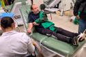 Campanha do Hemepar e da prefeitura de Curitiba estimula torcedores a doar sangue