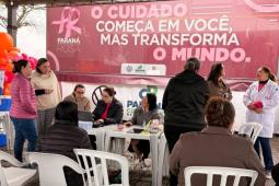 Paraná atinge marca de 35 mil atendimentos na Carreta Saúde da Mulher em 2026