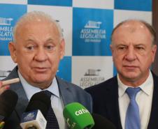 O Governo do Estado entregou nesta segunda-feira (3) à Assembleia Legislativa o Projeto de Lei Orçamentária Anual (PLOA) para 2023