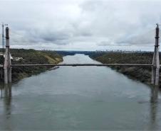Ponte da Integração em Foz do Iguaçu tem 95,5% das obras concluídas