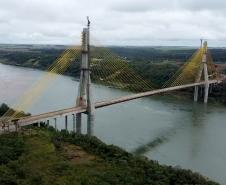 Ponte da Integração em Foz do Iguaçu tem 95,5% das obras concluídas