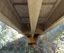 DER/PR prepara reforma de pontes importantes em União da Vitória e região