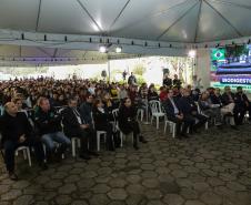 Pinhais, 01 de novembro de 2022 - Evento de entrega de veículos, benfeitorias e formalização de parceria com o governo israelense que aconteceu no Colégio Agricola Nilton Freire Maia.