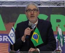 Pinhais, 01 de novembro de 2022 - Evento de entrega de veículos, benfeitorias e formalização de parceria com o governo israelense que aconteceu no Colégio Agricola Nilton Freire Maia.