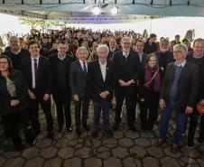 Pinhais, 01 de novembro de 2022 - Evento de entrega de veículos, benfeitorias e formalização de parceria com o governo israelense que aconteceu no Colégio Agricola Nilton Freire Maia.