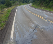 PR-170 em Bituruna passará por obras após danos causados pelas chuvas