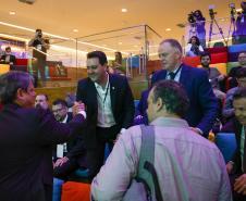 Em São Paulo, governador Ratinho Junior apresenta projetos de infraestrutura a investidores