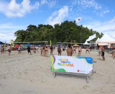 Campeonato de vôlei de praia, bodyboarding e jogos na água agitam Litoral no fim de semana