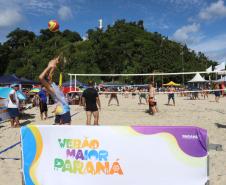 Campeonato de vôlei de praia, bodyboarding e jogos na água agitam Litoral no fim de semana