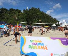 Campeonato de vôlei de praia, bodyboarding e jogos na água agitam Litoral no fim de semana