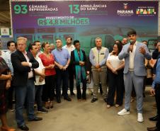 Municípios recebem ambulâncias do Samu e 93 câmaras frias para armazenamento de vacinas
