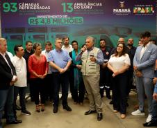 Municípios recebem ambulâncias do Samu e 93 câmaras frias para armazenamento de vacinas