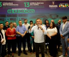 Municípios recebem ambulâncias do Samu e 93 câmaras frias para armazenamento de vacinas