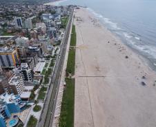 Revitalização da orla vai ampliar em quase cinco vezes a área de restinga nativa de Matinhos