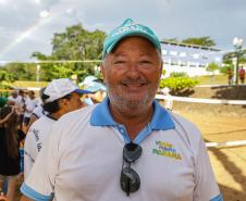PORTO SÃO JOSÉ - Estado amplia opções de lazer a veranistas que visitam praias do Noroeste - Na foto, Jorge Casagrande, chefe regional da Paraná Esporte que coordena as ações do setor no Verão Maior Paraná na região -