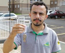 Casa Fácil Paraná ajudou quase 32 mil famílias a realizarem o sonho da casa própria. Na foto Conrado de Souza Oliveira.