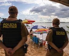 Estado amplia opções de lazer a veranistas que visitam praias de água doce do Noroeste