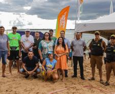 Estado amplia opções de lazer a veranistas que visitam praias de água doce do Noroeste