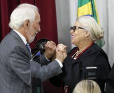 Vice-governador acompanha a posse da nova mesa diretora do Tribunal de Contas do Paraná 