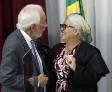 Vice-governador acompanha a posse da nova mesa diretora do Tribunal de Contas do Paraná 