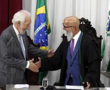 Vice-governador acompanha a posse da nova mesa diretora do Tribunal de Contas do Paraná 