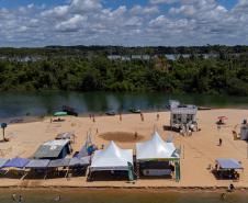 Estado amplia opções de lazer a veranistas que visitam praias de água doce do Noroeste