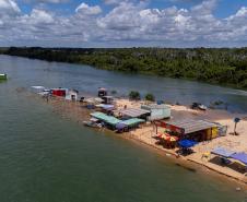 Estado amplia opções de lazer a veranistas que visitam praias de água doce do Noroeste