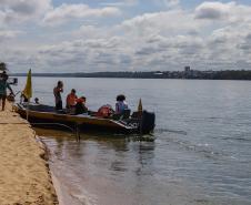 Estado amplia opções de lazer a veranistas que visitam praias de água doce do Noroeste